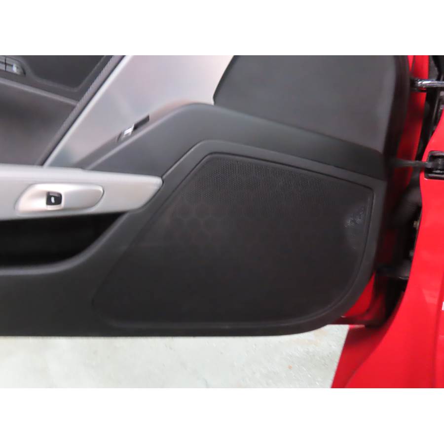 2014 Chevrolet Corvette Front door woofer location