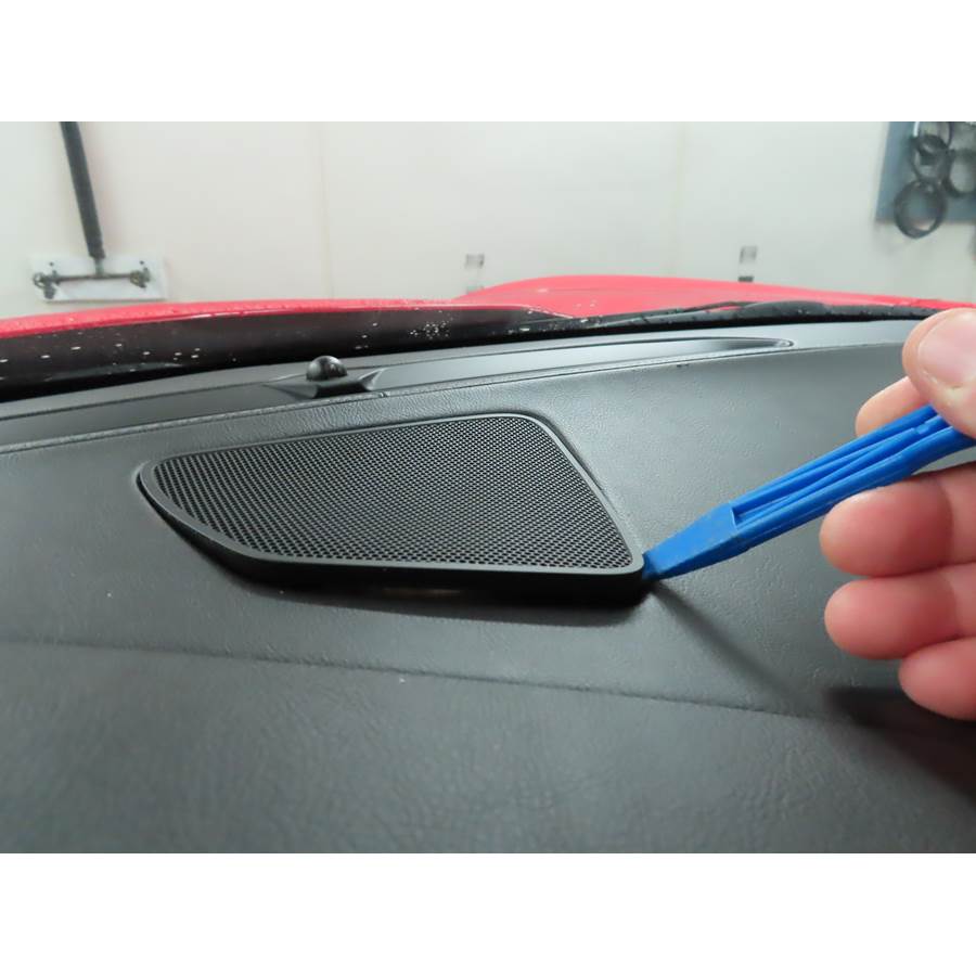 2016 Chevrolet Corvette Center dash speaker location