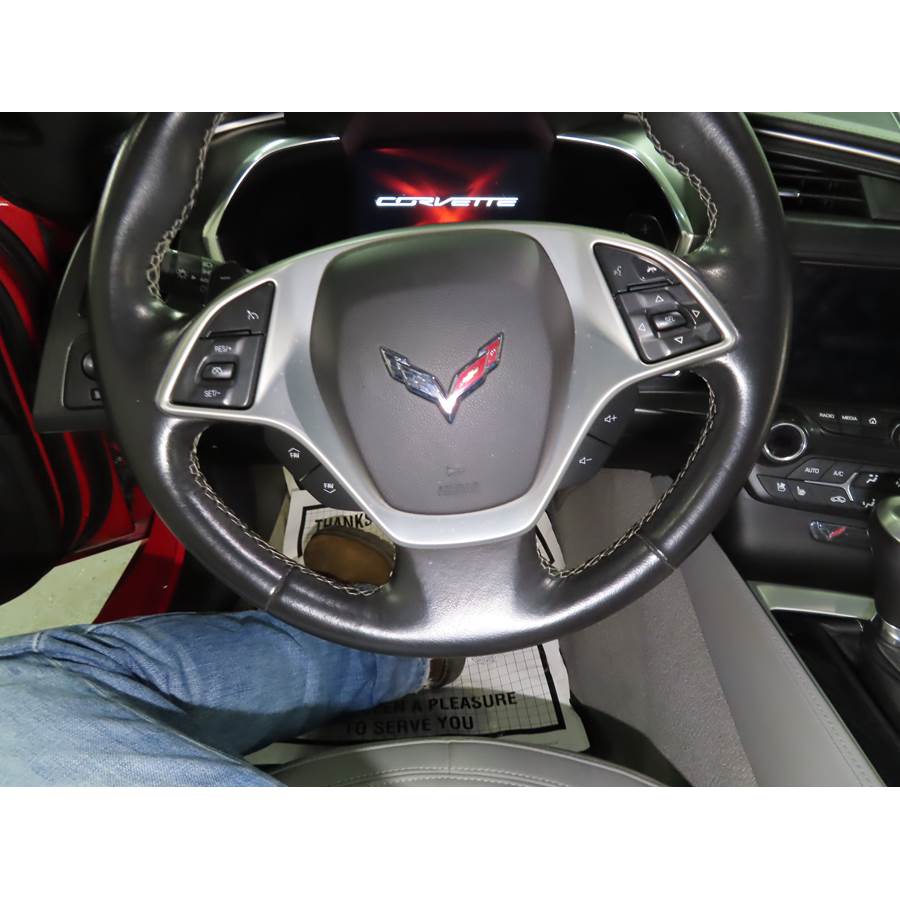 2014 Chevrolet Corvette Steering wheel audio controls