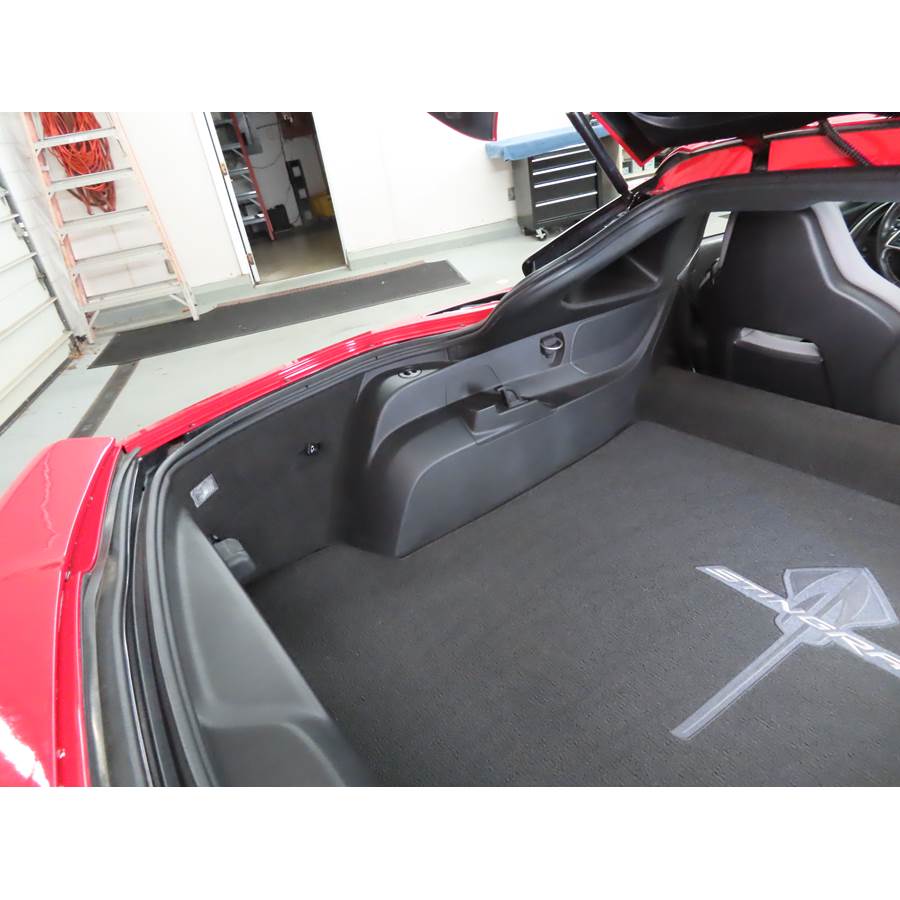 2015 Chevrolet Corvette Mid-rear speaker location
