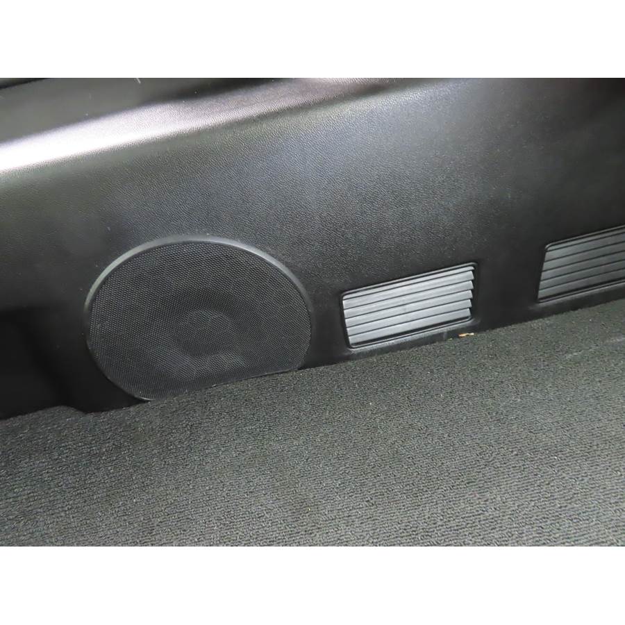 2016 Chevrolet Corvette Rear hatch speaker location