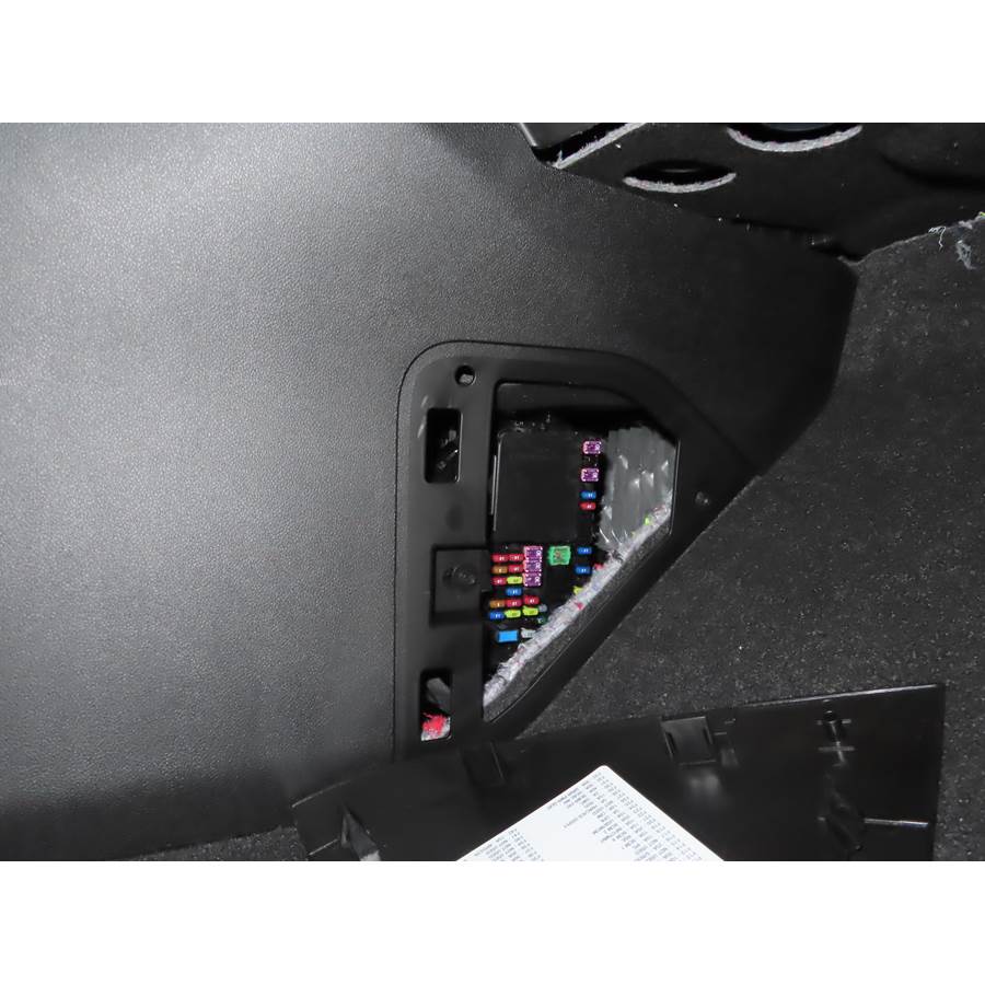 2022 Chevrolet Blazer Factory amplifier location