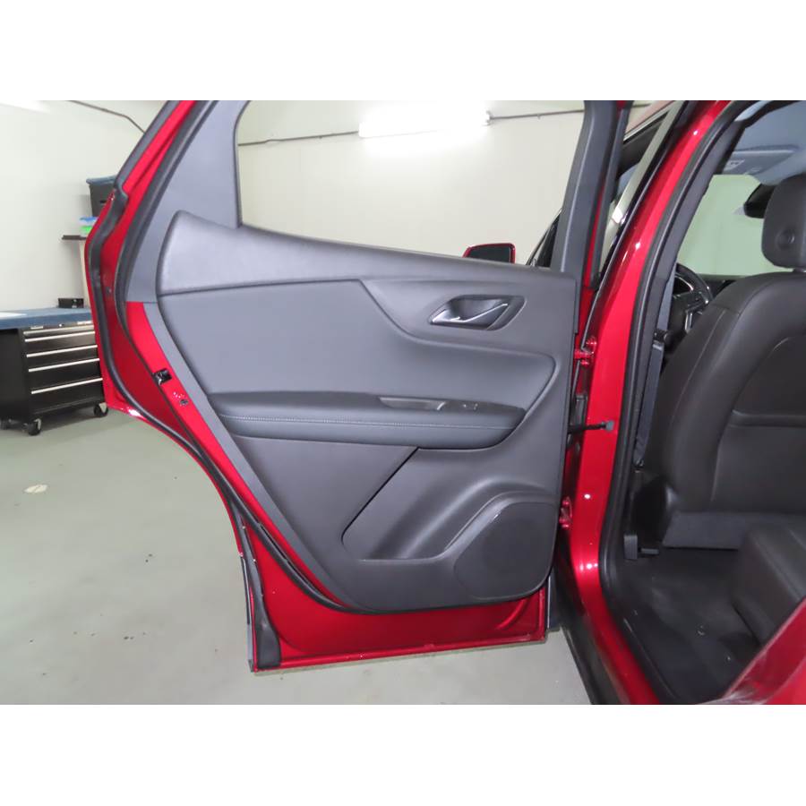 2020 Chevrolet Blazer Rear door speaker location