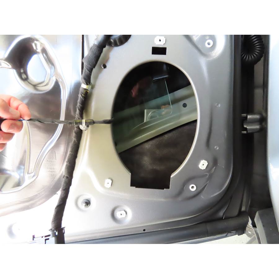 2023 GMC Yukon Front speaker removed