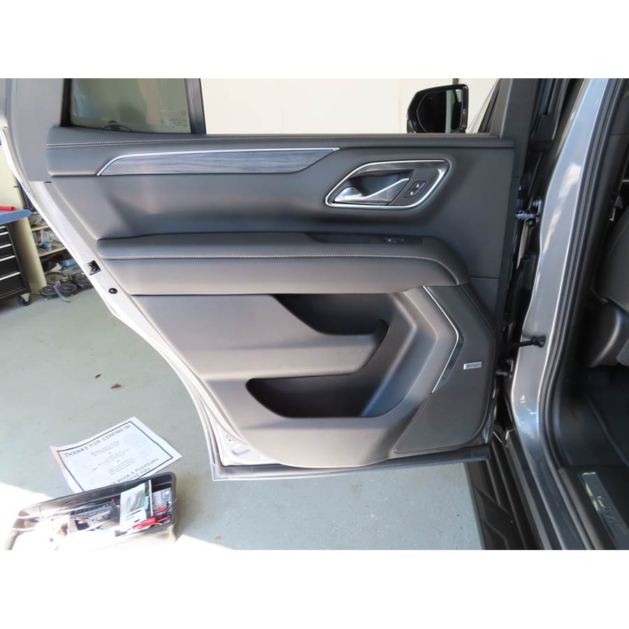 2024 GMC Yukon Rear door speaker location