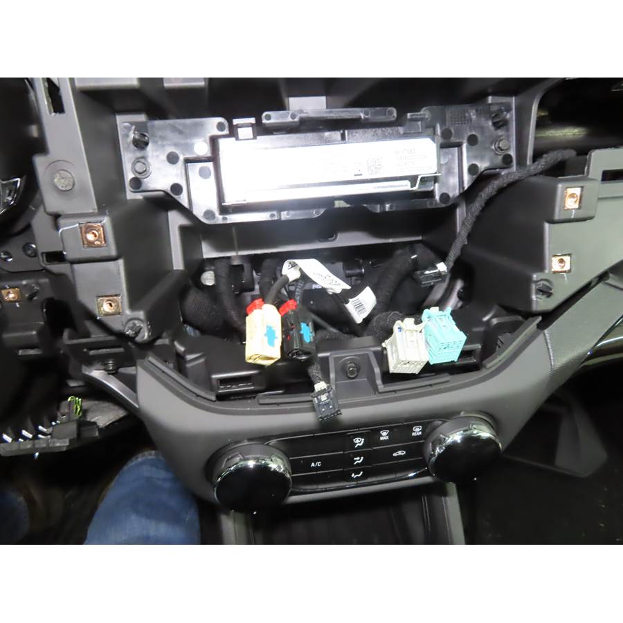 2023 Chevrolet TrailBlazer Factory radio removed