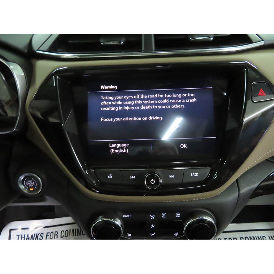 2023 Chevrolet TrailBlazer Factory Radio