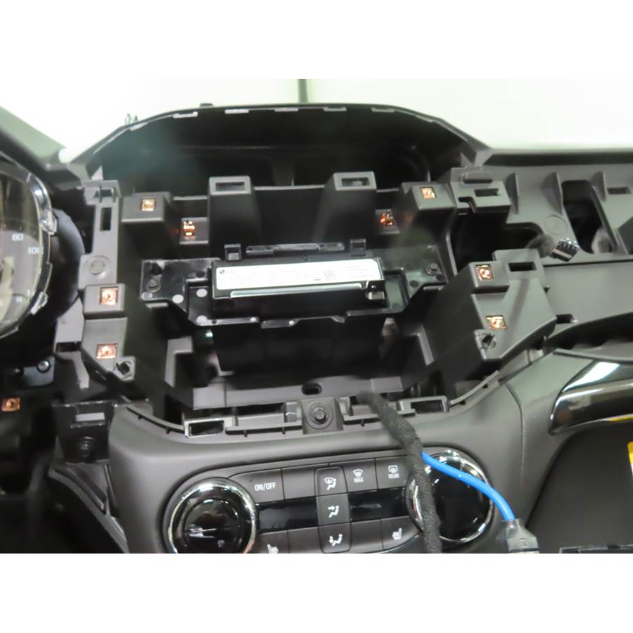 2024 Chevrolet TrailBlazer Factory radio removed