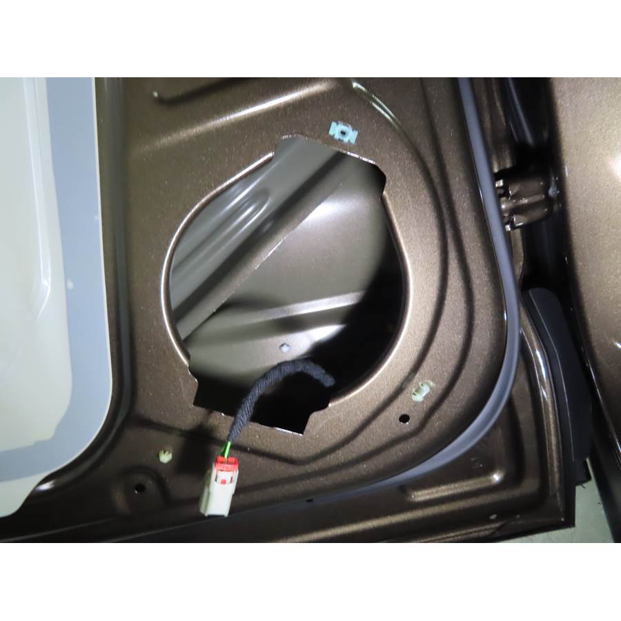 2023 Chevrolet TrailBlazer Rear door speaker removed