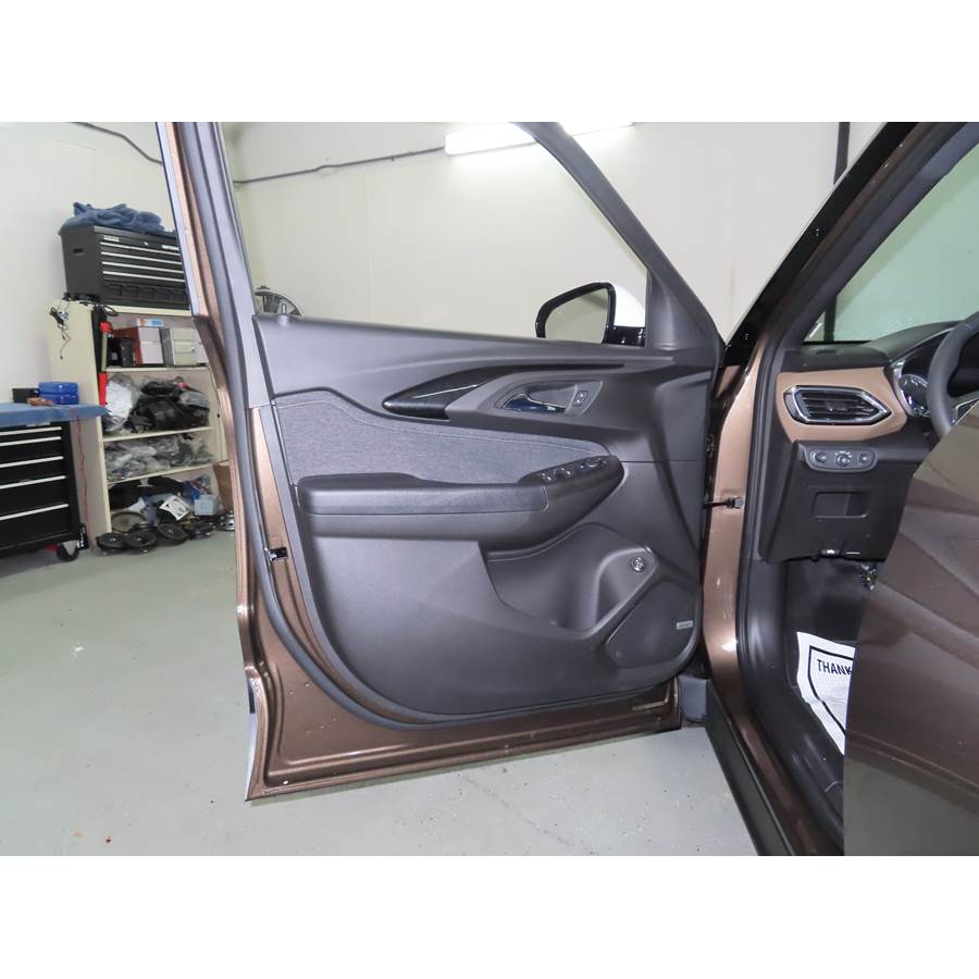 2023 Chevrolet TrailBlazer Front door speaker location