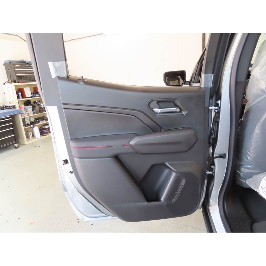 2024 GMC Canyon Rear door speaker location