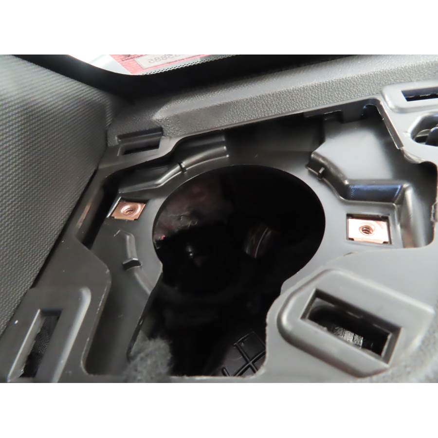 2025 GMC Canyon Dash speaker removed