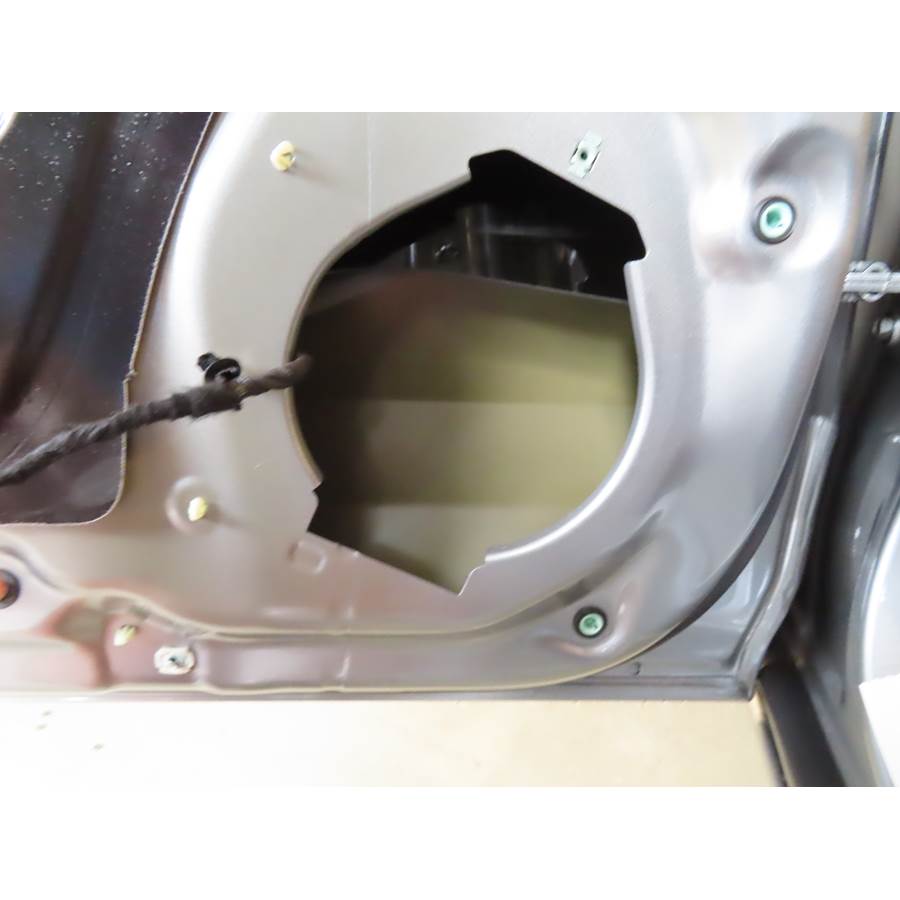 2026 GMC Canyon Rear door speaker removed