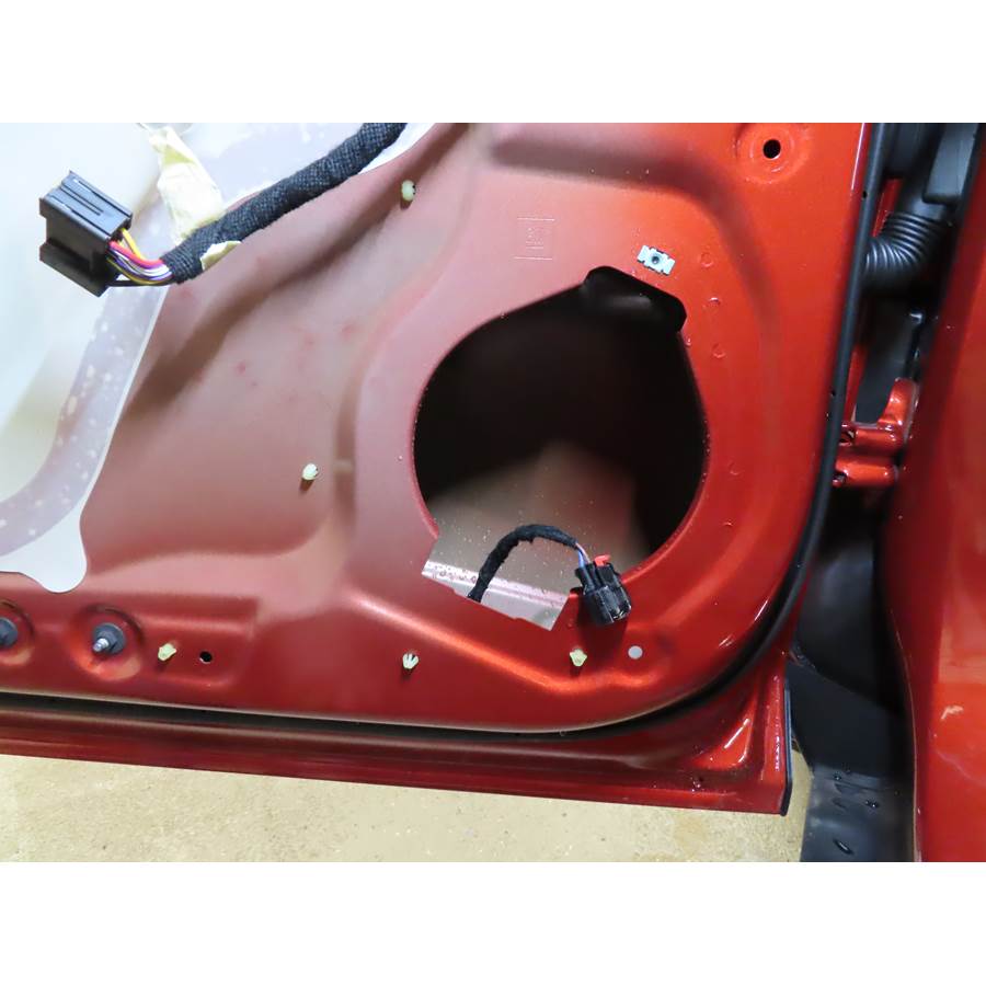 2024 Chevrolet Trax Front speaker removed