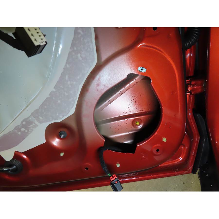 2024 Chevrolet Trax Rear door speaker removed
