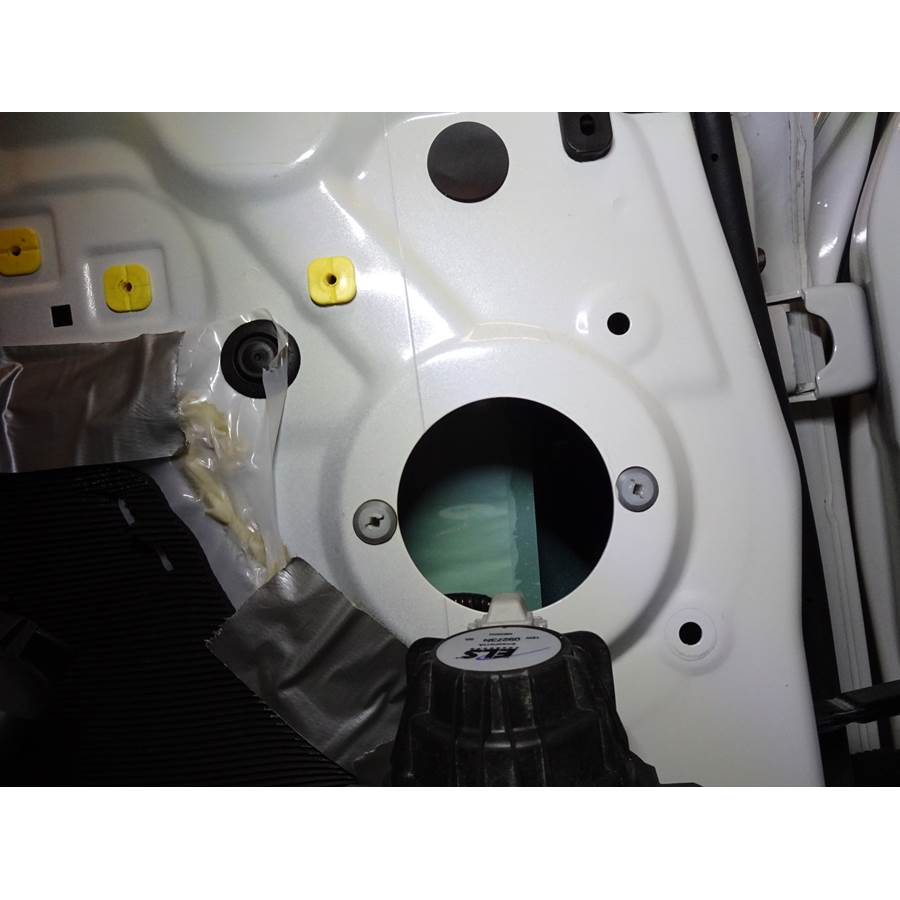 2011 Acura TL Rear door speaker removed