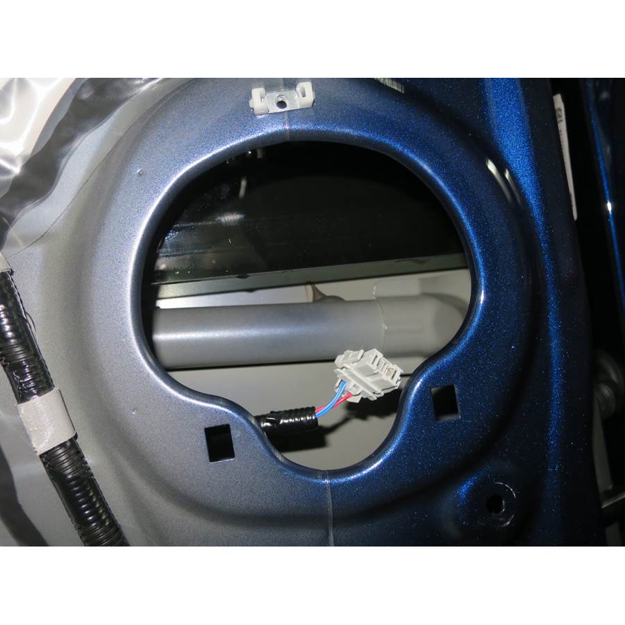 2017 Honda CRV Rear door speaker removed
