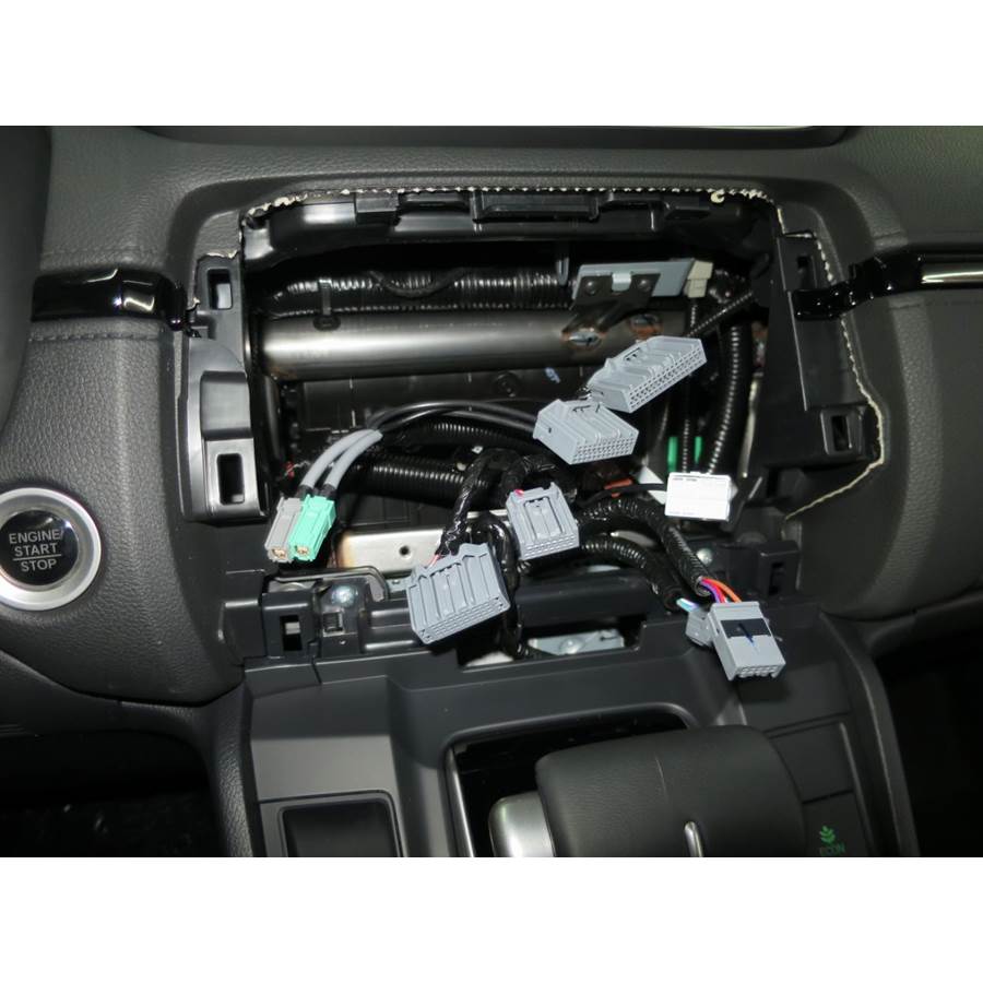 2019 Honda CRV Factory radio removed
