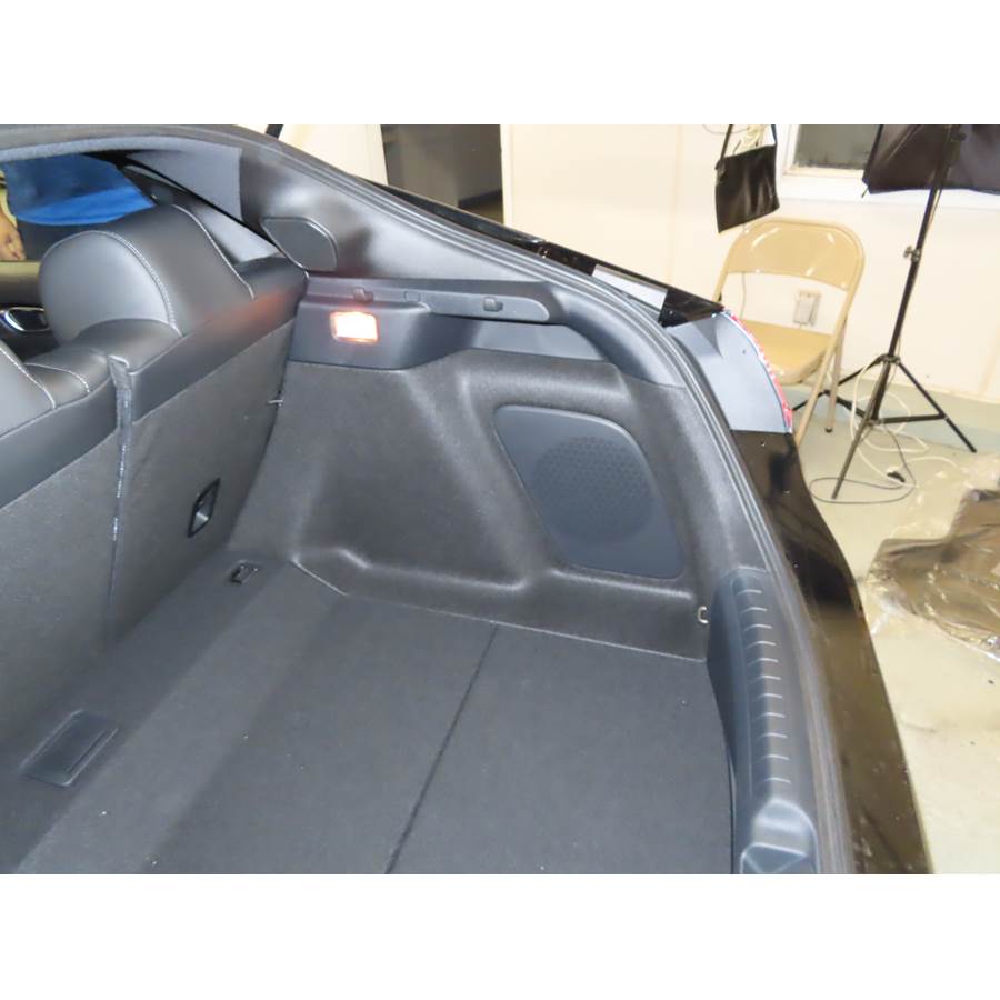 2023 Honda Civic Far-rear side speaker location