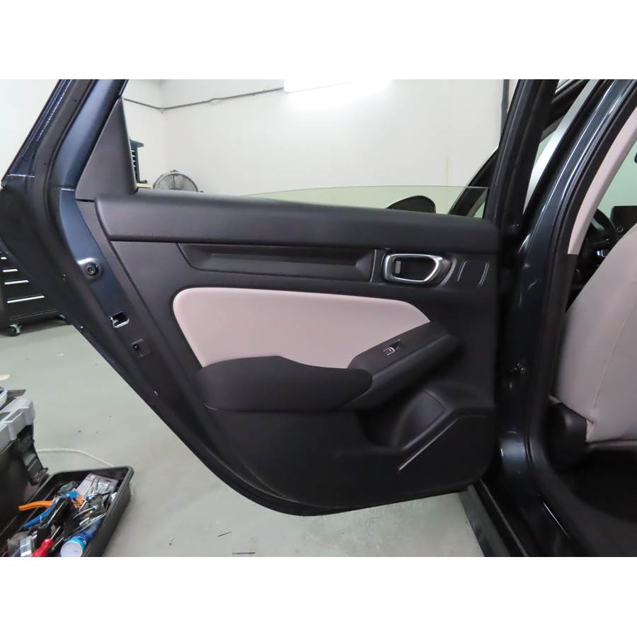 2023 Honda Civic Rear door speaker location