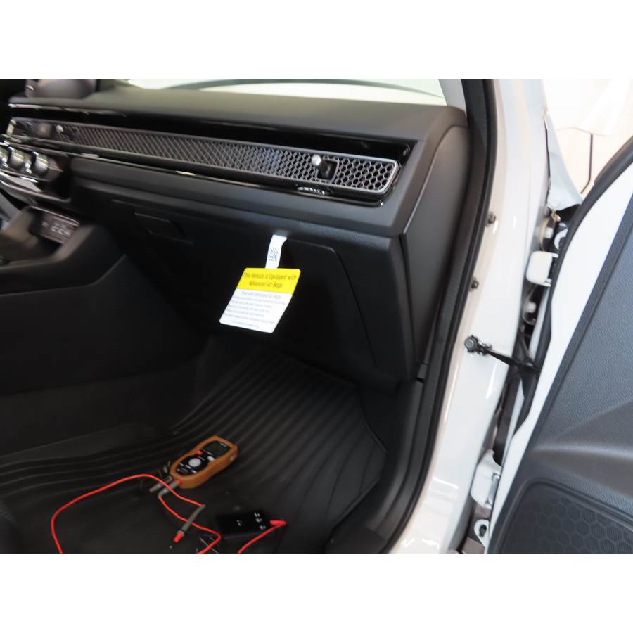 2023 Honda Civic Factory amplifier location