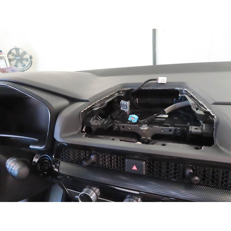 2024 Honda CRV Factory radio removed