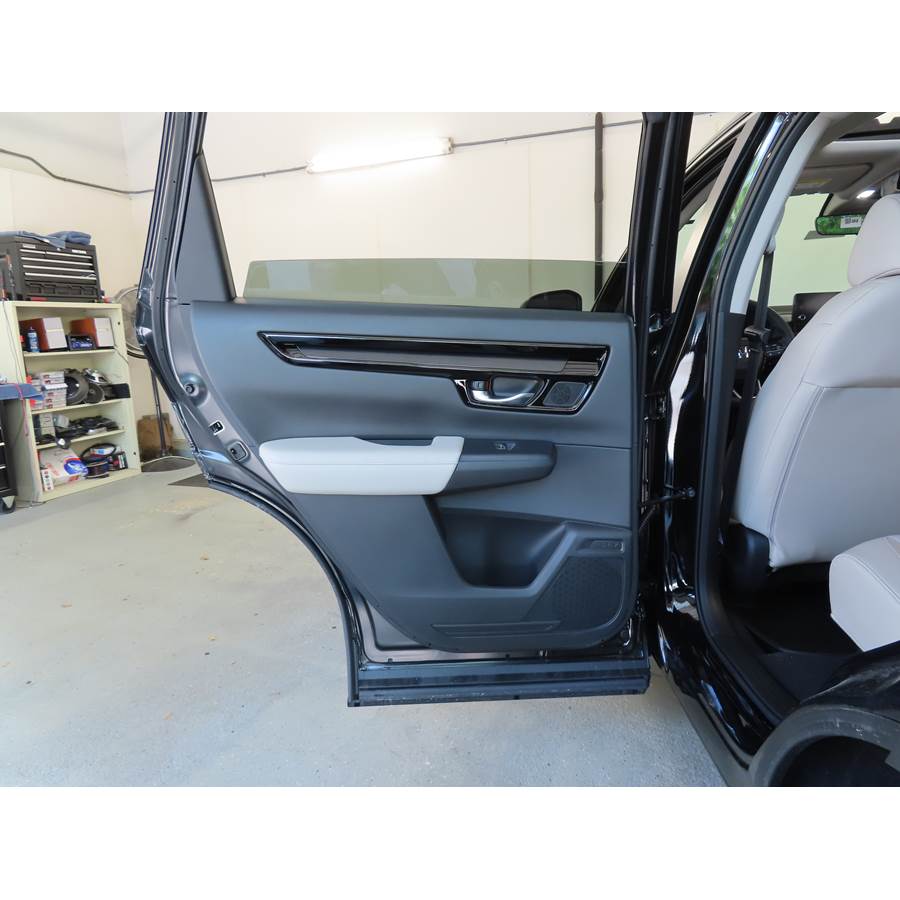 2024 Honda CRV Rear door speaker location