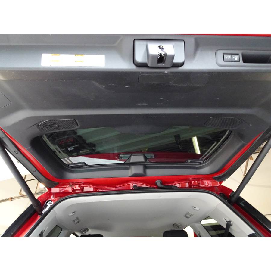 2025 Toyota Sequoia Tailgate speaker location