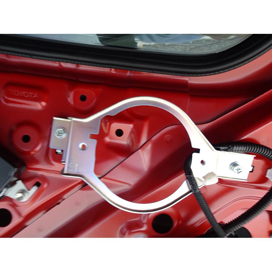 2024 Toyota Sequoia Tailgate speaker removed