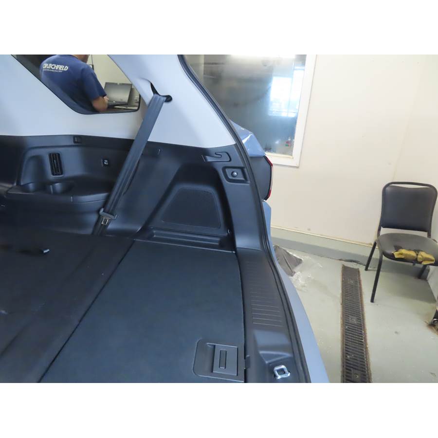 2026 Honda Pilot Far-rear side speaker location