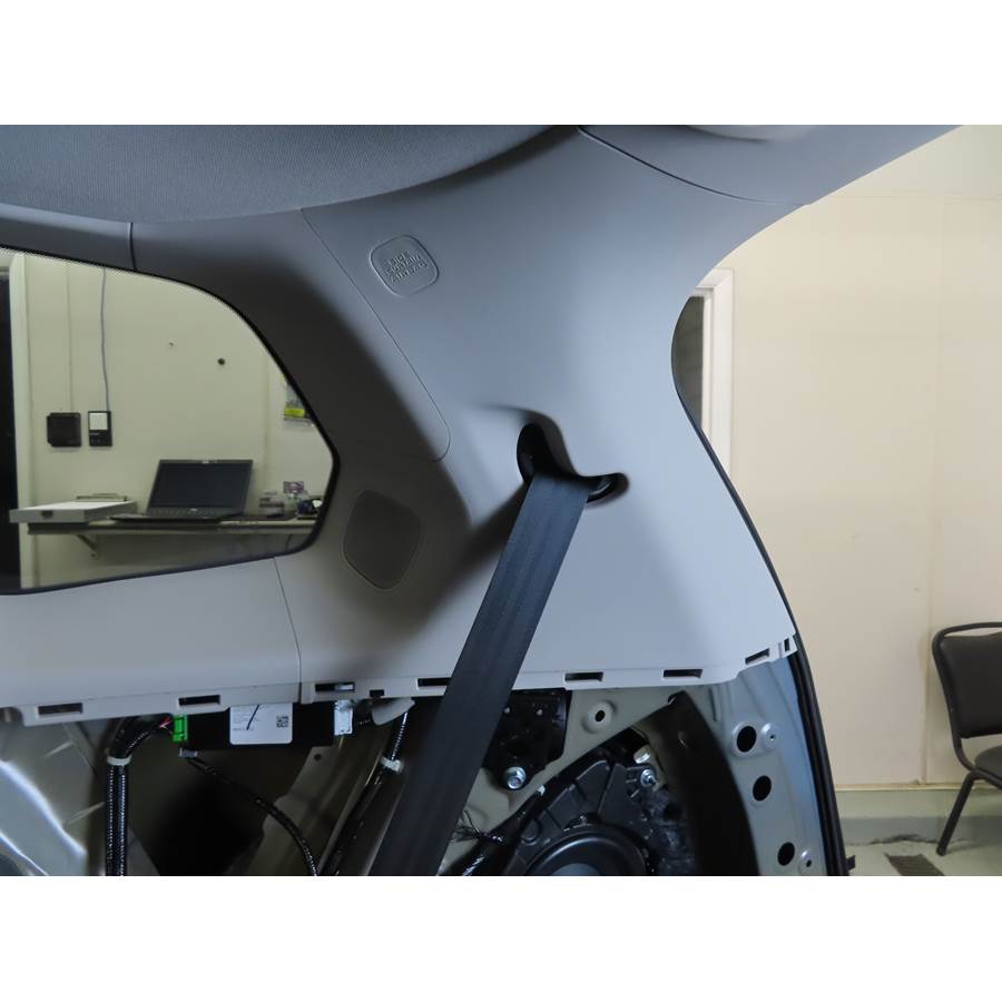 2024 Honda Pilot Rear pillar speaker location