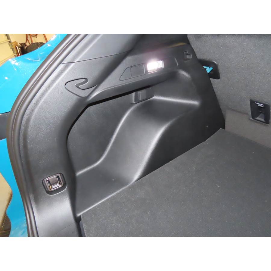 2025 Honda Prologue Far-rear side speaker location
