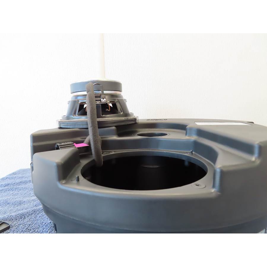 2019 Volkswagen Atlas Under cargo floor speaker removed