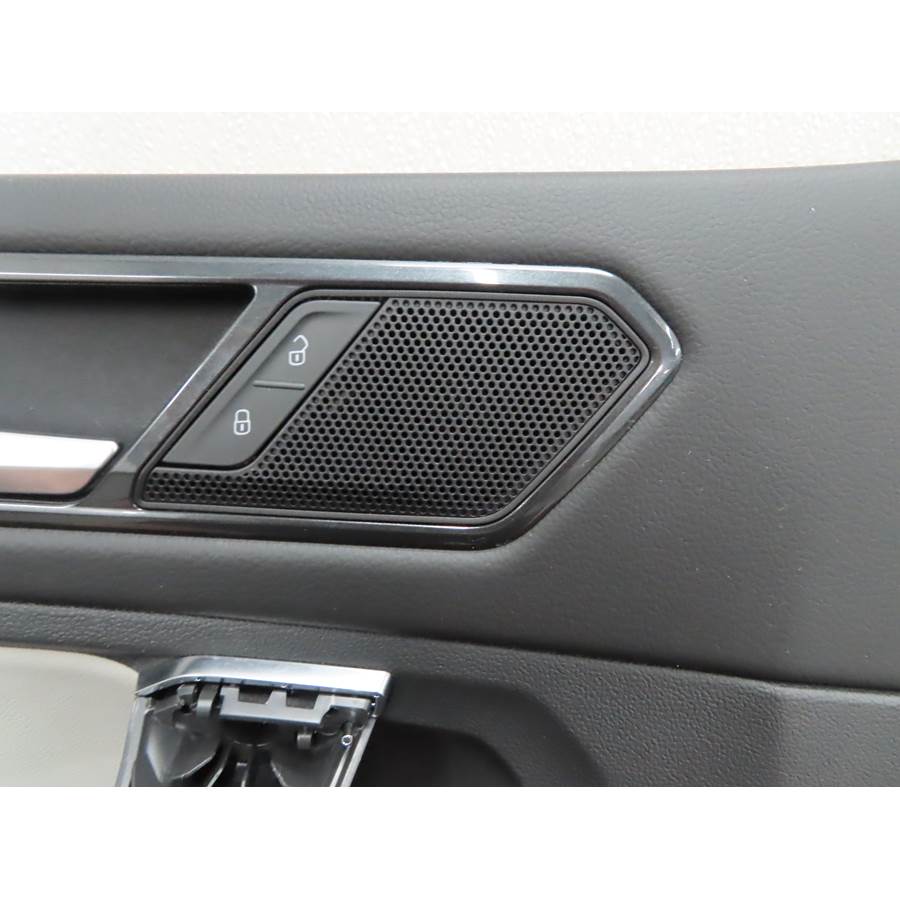 2018 Volkswagen Tiguan Front door tweeter location