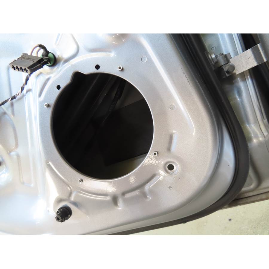 2020 Volkswagen Jetta Rear door speaker removed