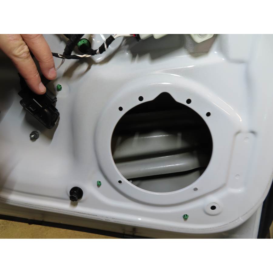 2023 Volkswagen Taos Rear door speaker removed