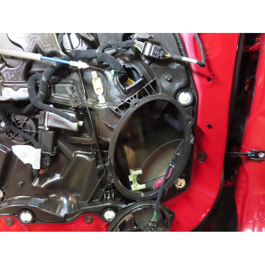 2023 Dodge Hornet Front door woofer removed