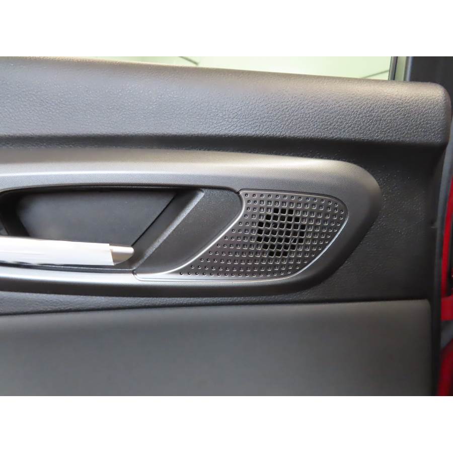 2024 Dodge Hornet Rear door tweeter location