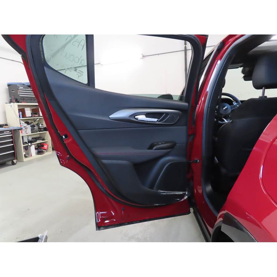 2025 Dodge Hornet Rear door speaker location