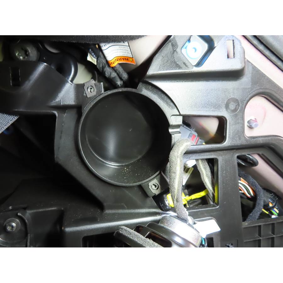 2025 Dodge Hornet Rear pillar speaker removed
