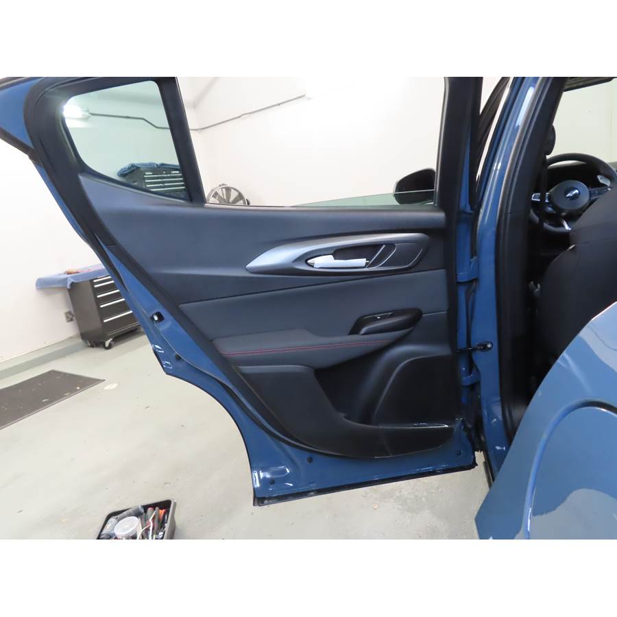 2023 Dodge Hornet Rear door speaker location