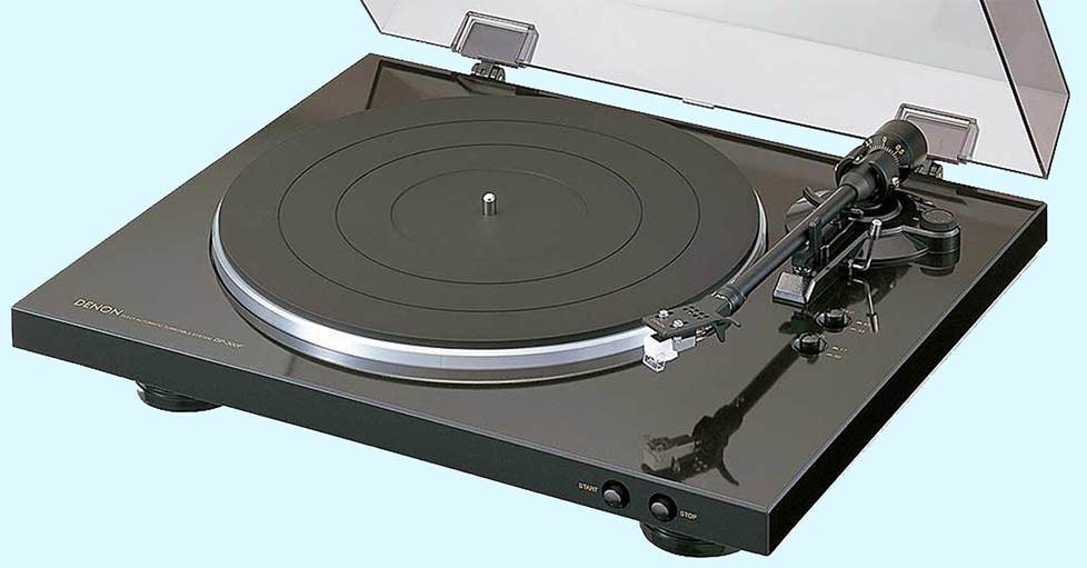 Denon DP-300F automatic belt-drive turntable