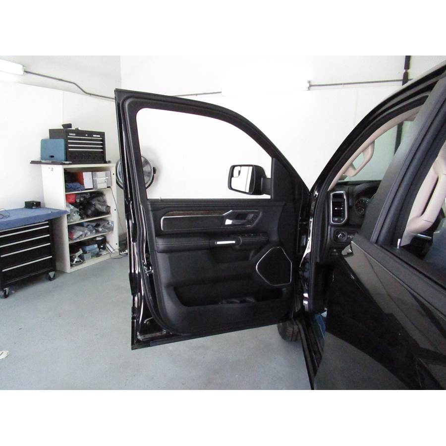 2020 Ram 1500 Front door speaker location