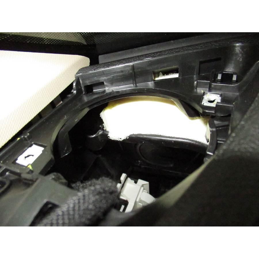 2020 Ram 2500 Dash speaker removed