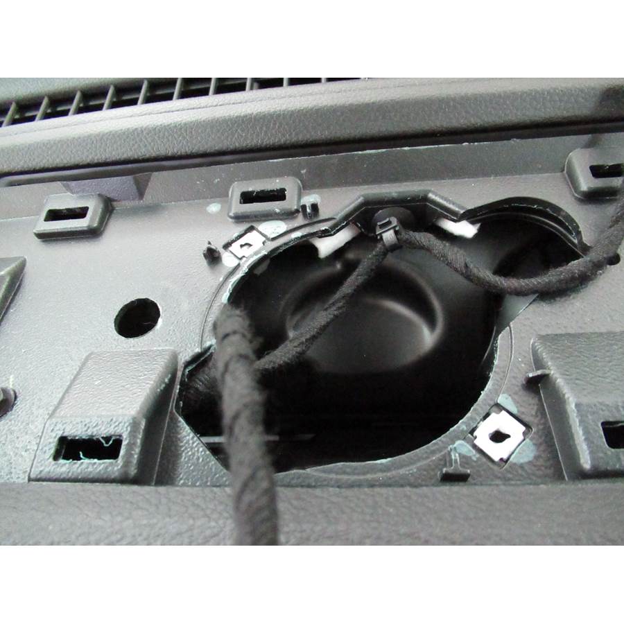 2021 Ram 2500 Center dash speaker removed