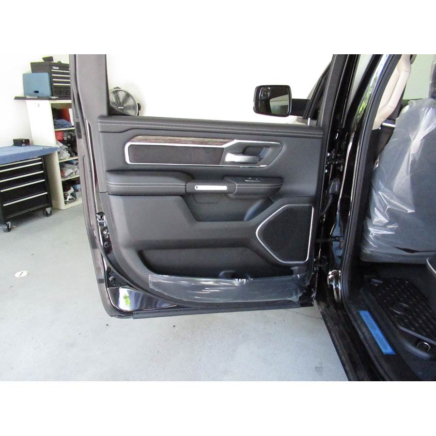 2020 Ram 1500 Rear door speaker location