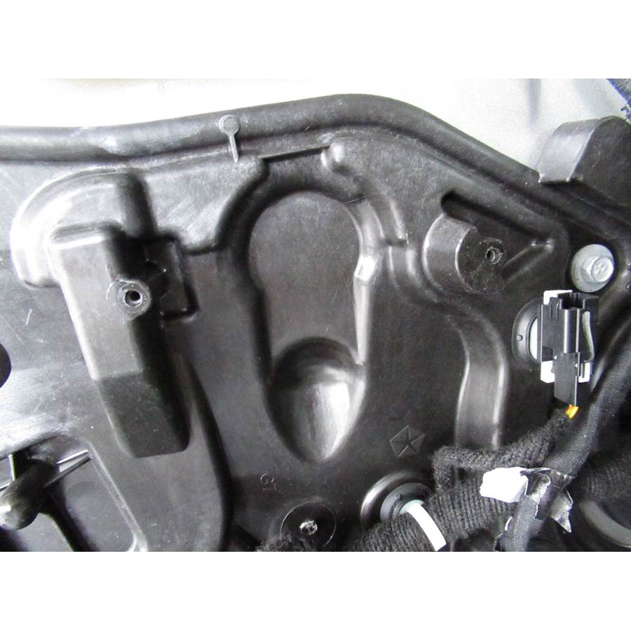 2020 Ram 1500 Front door tweeter removed