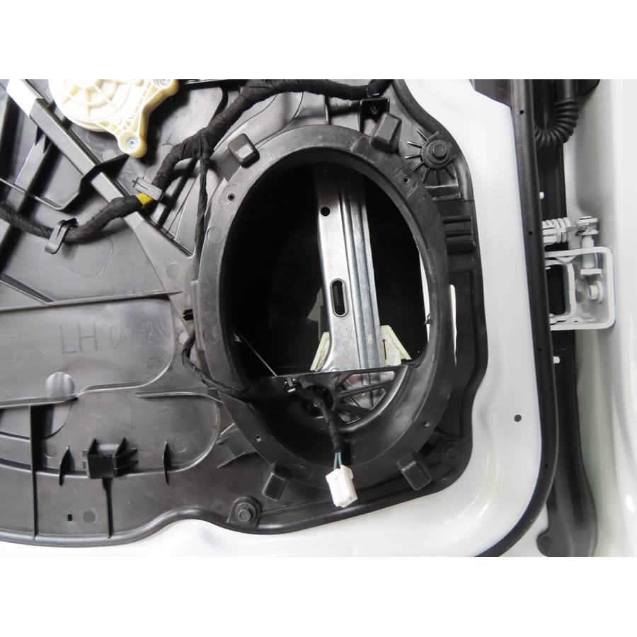 2023 Ram 3500 Rear door speaker removed