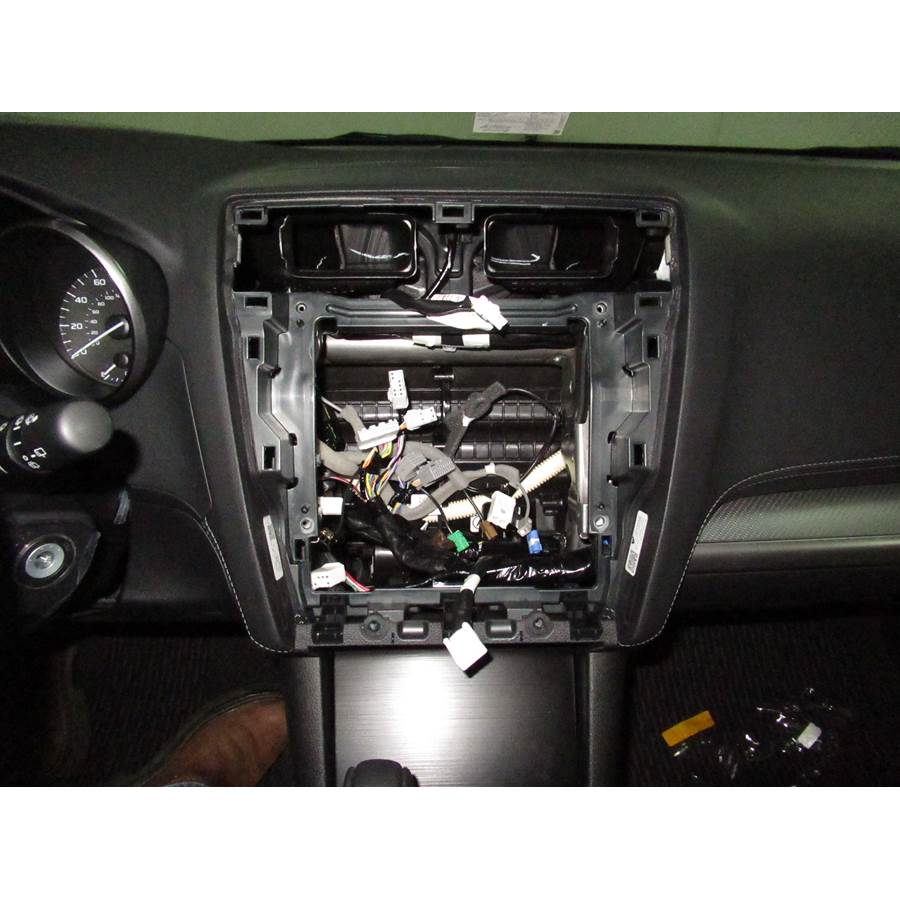 2018 Subaru Outback Factory radio removed