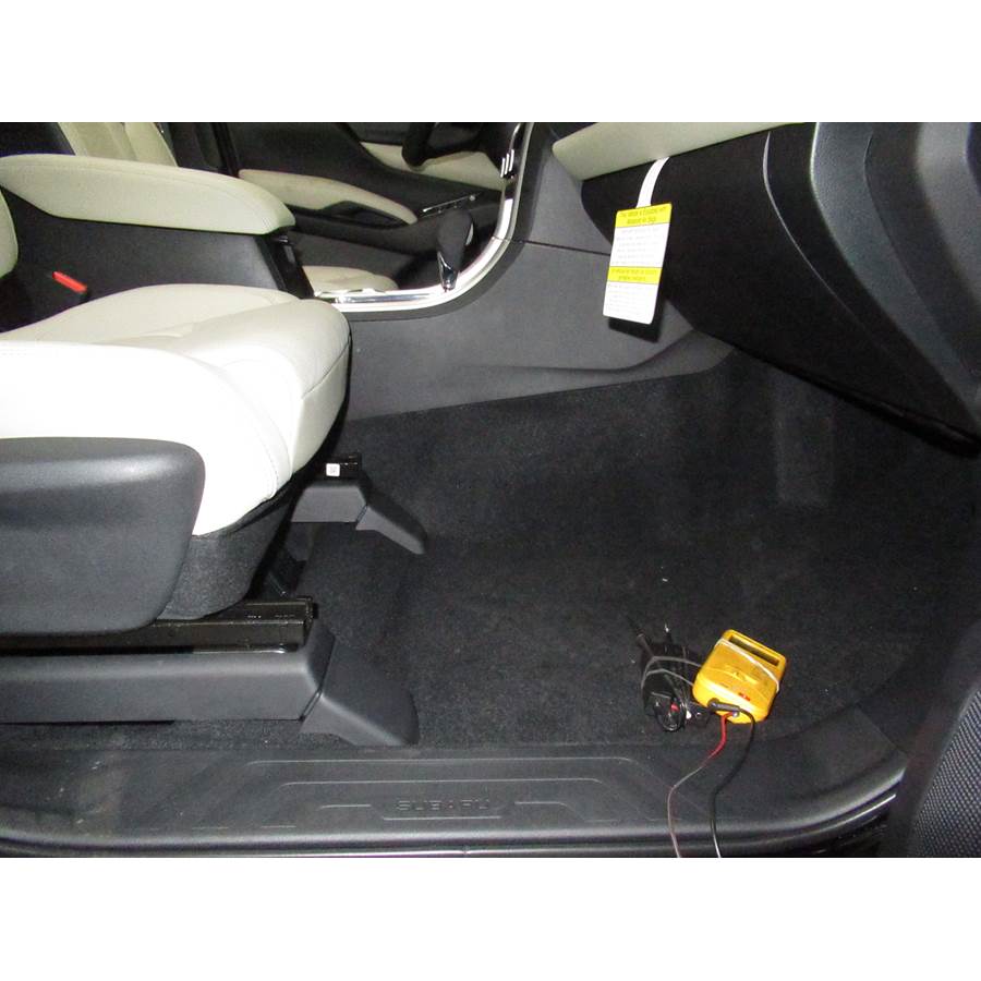 2021 Subaru Ascent Factory amplifier location